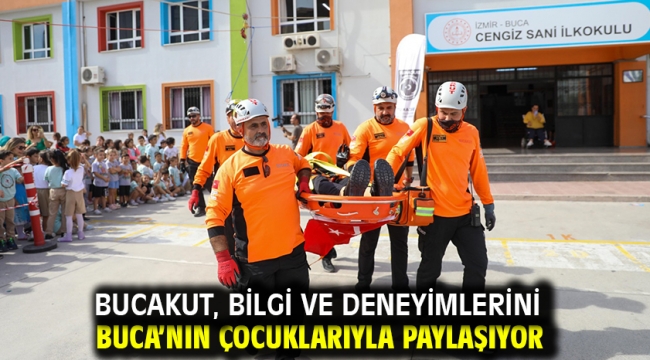 BUCAKUT, bilgi ve deneyimlerini Buca'nın çocuklarıyla paylaşıyor