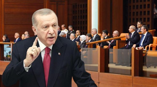 Cumhurbaşkanı Erdoğan TBMM'de konuştu: İsrail gözünü Türkiye'ye dikecek