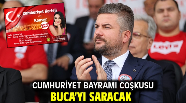 Cumhuriyet Bayramı coşkusu Buca'yı saracak