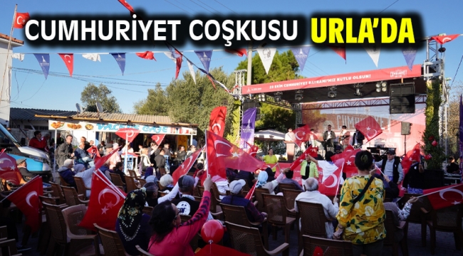 Cumhuriyet coşkusu Urla'da  