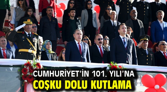 Cumhuriyet'in 101. Yılı'na coşku dolu kutlama