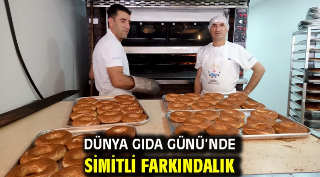 Dünya Gıda Günü'nde Simitli farkındalık