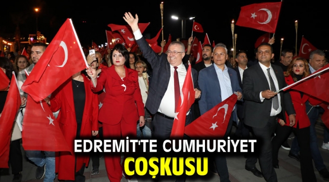 Edremit'te Cumhuriyet coşkusu