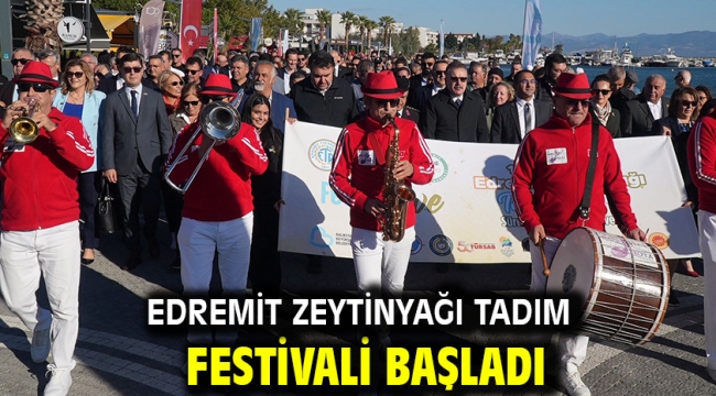 Edremit Zeytinyağı Tadım Festivali başladı