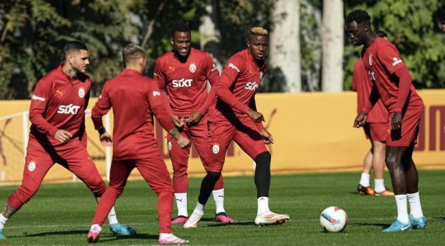 Galatasaray, Beşiktaş maçı hazırlıklarına devam etti! Okan Buruk'un yokluğunda...