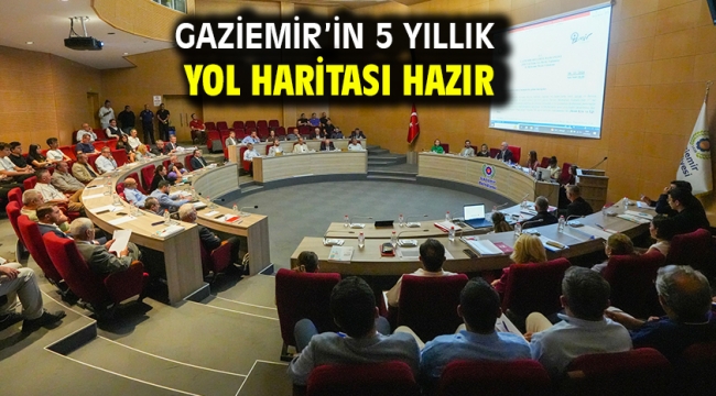 Gaziemir'in 5 yıllık yol haritası hazır