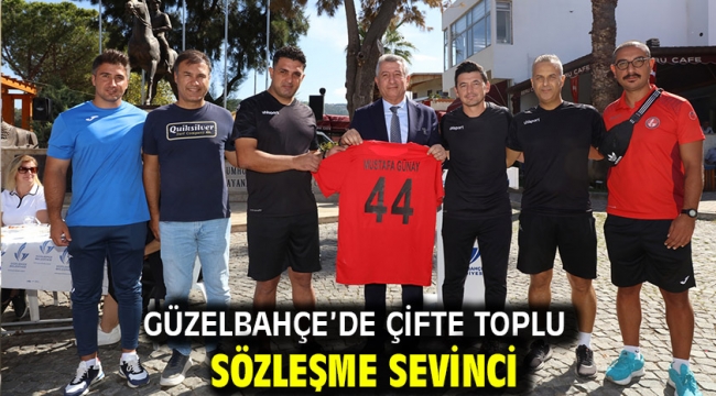 Güzelbahçe'de Çifte Toplu Sözleşme Sevinci