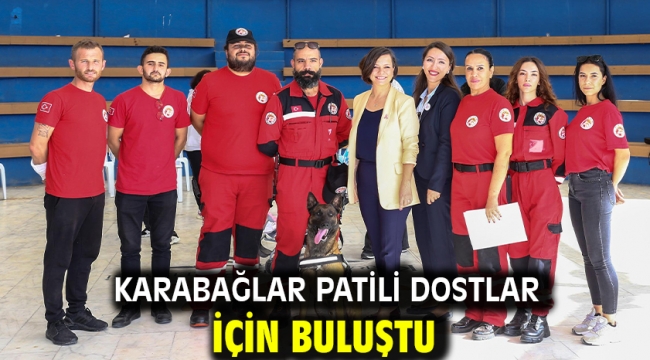 Karabağlar patili dostlar için buluştu