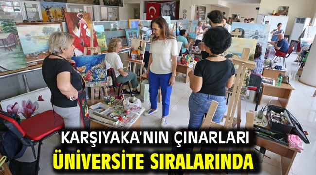 Karşıyaka'nın çınarları üniversite sıralarında