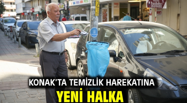 Konak'ta temizlik harekatına yeni halka