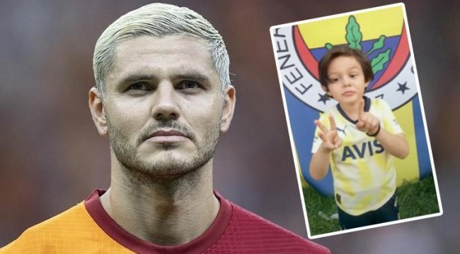 Mauro Icardi'den Fenerbahçe formalı minik için çarpıcı paylaşım