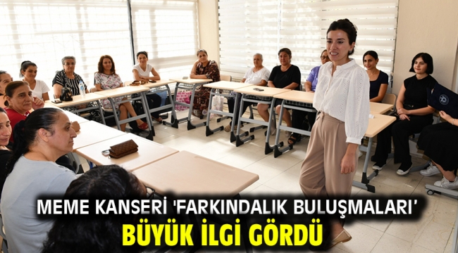 Meme Kanseri 'Farkındalık Buluşmaları' büyük ilgi gördü