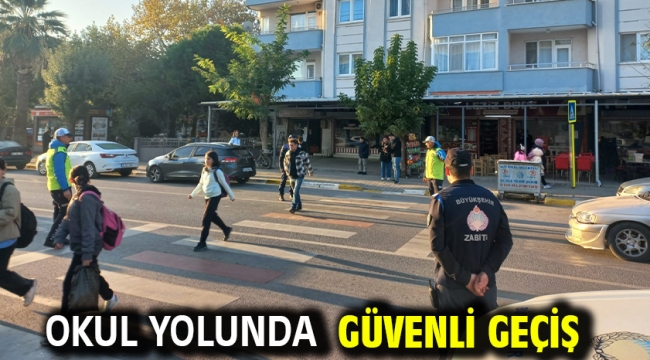 Okul yolunda güvenli geçiş