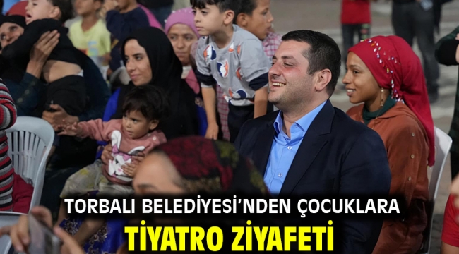 Torbalı Belediyesi'nden çocuklara tiyatro ziyafeti