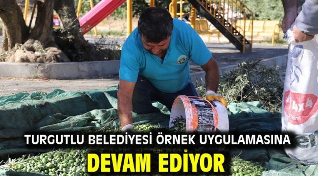 Turgutlu Belediyesi Örnek Uygulamasına Devam Ediyor 