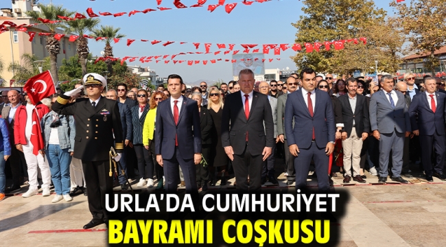 Urla'da Cumhuriyet Bayramı Coşkusu