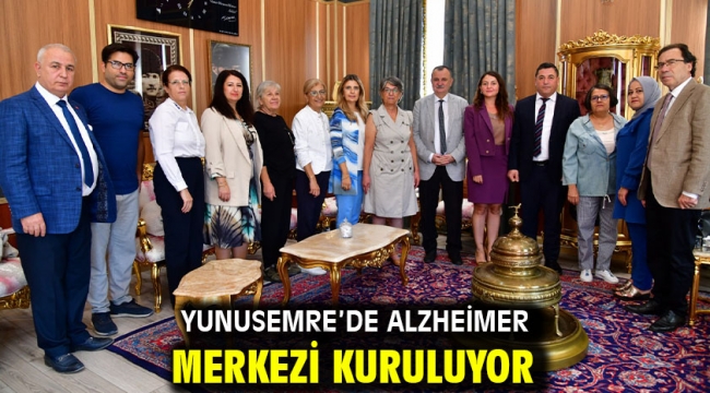 Yunusemre'de Alzheimer Merkezi Kuruluyor