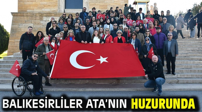 Balıkesirliler Ata'nın huzurunda