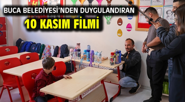 Buca Belediyesi'nden duygulandıran 10 Kasım filmi