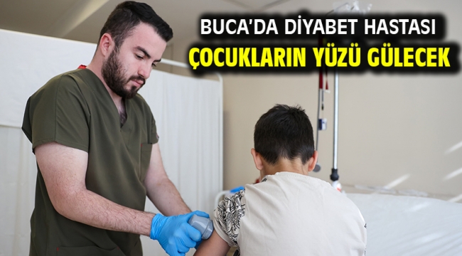 Buca'da diyabet hastası çocukların yüzü gülecek