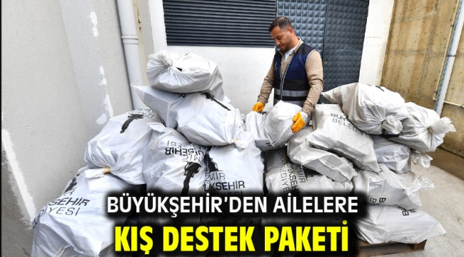 Büyükşehir'den ailelere kış destek paketi