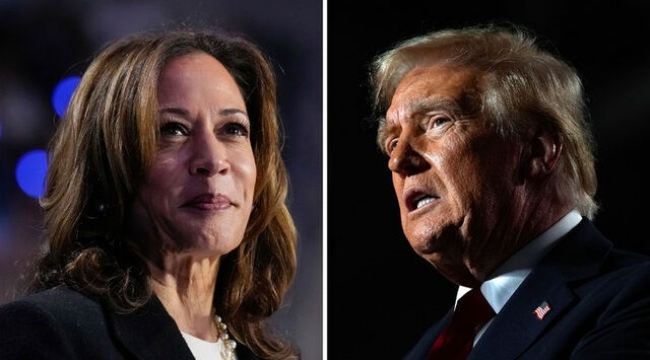 Donald Trump ve Kamala Harris son kez destekçileriyle buluştu