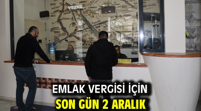 Emlak Vergisi İçin Son Gün 2 Aralık