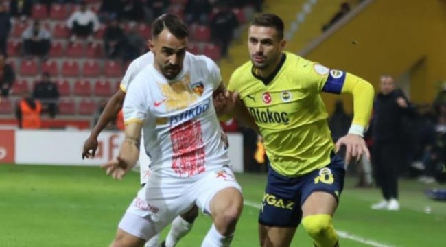 Fenerbahçe'nin konuğu Kayserispor! Eksikler...