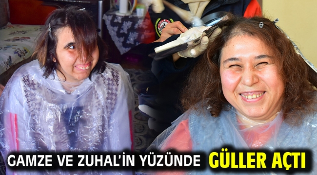 Gamze ve Zuhal'in yüzünde güller açtı