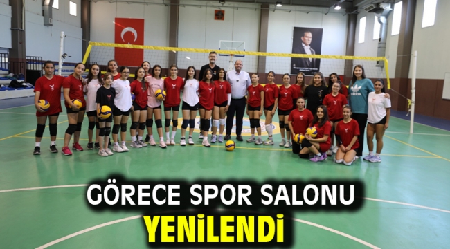 Görece Spor Salonu Yenilendi