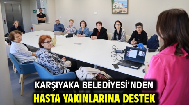 Karşıyaka Belediyesi'nden hasta yakınlarına destek