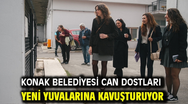 Konak Belediyesi can dostları yeni yuvalarına kavuşturuyor