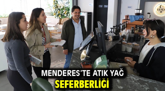 Menderes'te Atık Yağ Seferberliği