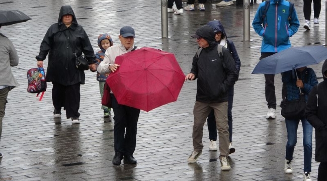 Meteoroloji'den 2 bölge için yağmur uyarısı