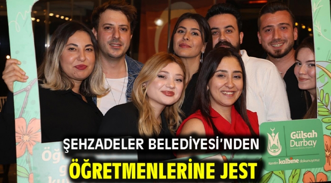 Şehzadeler Belediyesi 'nden Öğretmenlerine Jest