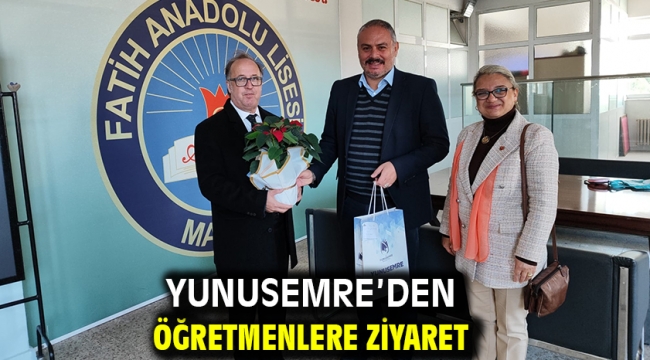 Yunusemre'den Öğretmenlere Ziyaret 