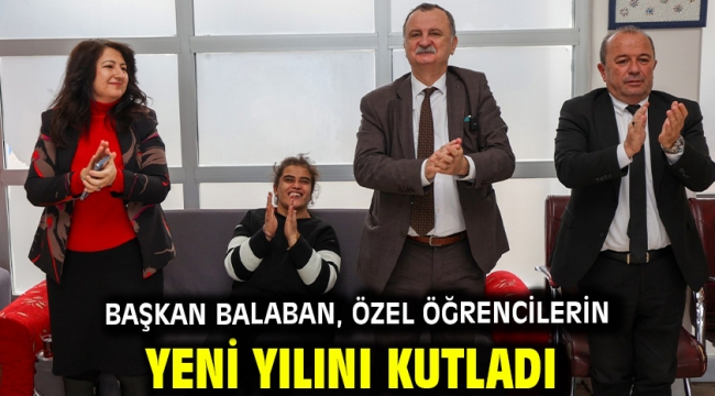 Başkan Balaban, Özel Öğrencilerin Yeni Yılını Kutladı