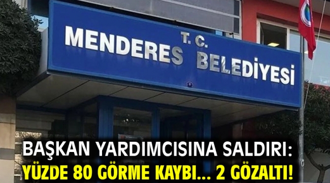 Başkan yardımcısına saldırı: Yüzde 80 görme kaybı... 2 gözaltı!