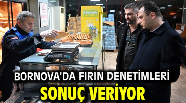 Bornova'da fırın denetimleri sonuç veriyor