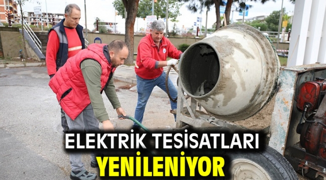 Elektrik Tesisatları Yenileniyor