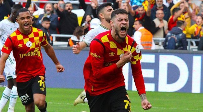 Göztepe'de Romulo alev aldı!