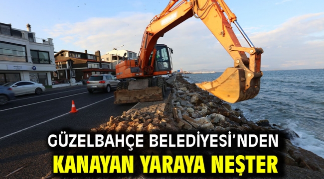 Güzelbahçe Belediyesi'nden Kanayan Yaraya Neşter