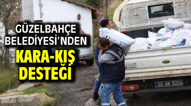 Güzelbahçe Belediyesi'nden Kara-Kış Desteği