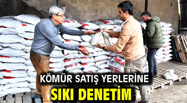 Kömür satış yerlerine sıkı denetim