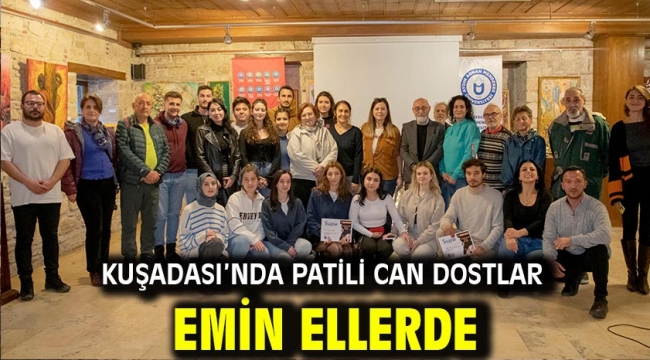 Kuşadası'nda Patili Can Dostlar Emin Ellerde