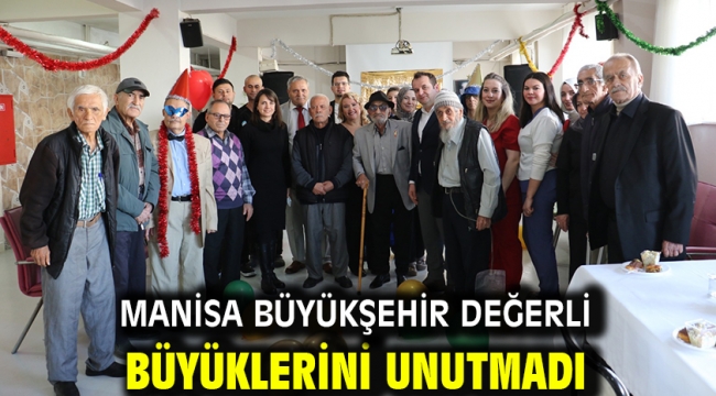 Manisa Büyükşehir Değerli Büyüklerini Unutmadı