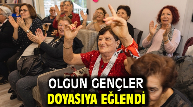 Olgun gençler doyasıya eğlendi