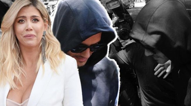 Wanda Nara'dan Mauro Icardi'ye şok! Polisler silah aradı...