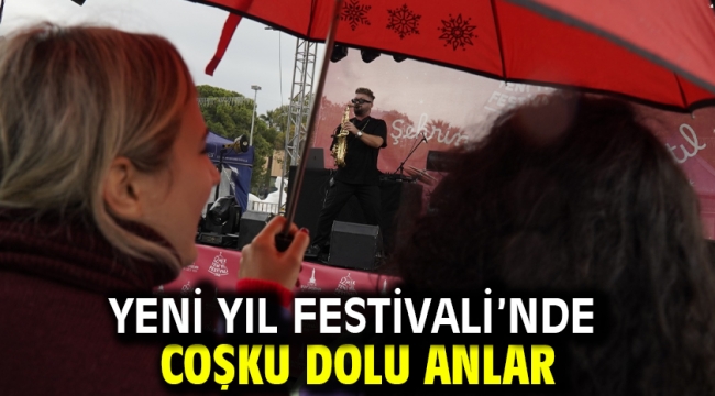 Yeni Yıl Festivali'nde coşku dolu anlar