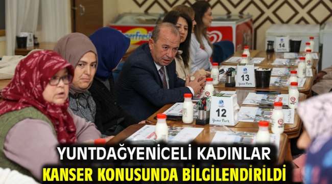 Yuntdağyeniceli Kadınlar Kanser Konusunda Bilgilendirildi